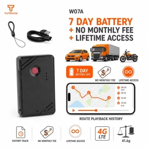 Wireless 7 Day Battery Life Route Playback History No Monthly Fee Lifetime Access Car Truck Motorcycle Wireless GPS Tracker