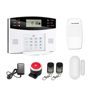 Wireless 99 Zone 7 Wired Zone LCD Display Home Security WIFI 4G Alarm System Two Way Intercom SMS App Alarm Alexa/Google Voice