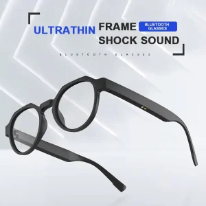 Wireless Bone Conduction Smart Glasses Sports Phone Call Music Audio Smart Glasses with Headset
