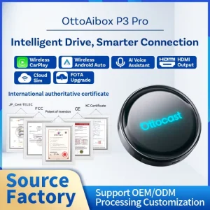 Wireless CarPlay & Android Auto Car Infotainment System with AI Voice Assistant for In-Vehicle Smart Box