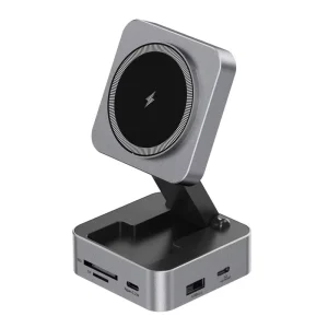 Wireless Charger Manufacturer OEM 10 in 1 Wireless Charger Hub USB C Docking Station With SD TF Card Reader