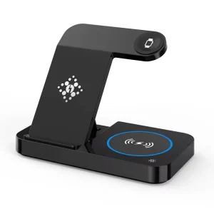 Wireless Charging Stand Foldable Portable Wireless Phone Charger Best Seller 15W 3 in 1 for Phone Mobile Phone ABS 5W 3W