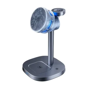 Wireless Charging Stations 3 in 1 High Speed QI2 15W Wireless Magnetic Charger with Cooling