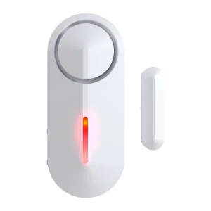 Wireless Door Window Alarm with 90dB Loud Sound ABS Material Wi Fi Enabled App Control for Home Security & Kids Safety