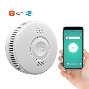 Wireless EN14604 Smart Smoke Detector Fire Alarm with 85DB WiFi Household Detector De Humo Rookmelder Smoke Alarm