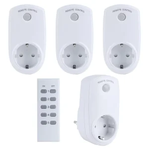 Wireless Electric Wall Outlet EU Plug Smart Home Remote Control Power Socket