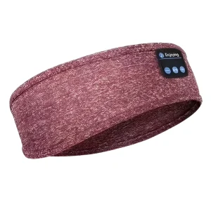 Wireless Headphones Built In Microphone Sweatwicking Sports Sleep Headband for Travel Hearing Aid Aviation Android