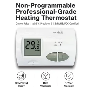 Wireless High Quality Room Thermostat Ventilating Radiator Valve Heating and Cooling Room Smart Thermostat