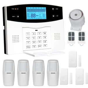 Wireless Home Security Gsm Alarmm System with IOS and Android Control