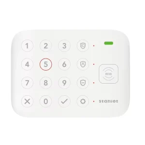 Wireless Home Security System 433MHz Burglar Alarm Keypad WiFi 4G GSM Network Alarm System Panel 110dB Loud Siren Alarm
