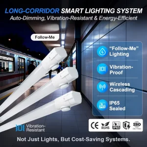 Wireless Lighting Solutions with ZigBee Switch Tri-proof Light ZigBee Dimmer Control Led Light