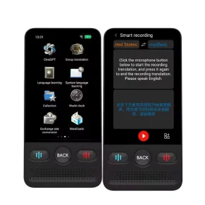 Wireless Offline Photo and Voice Translator Device, 160 Languages, for Business Travel