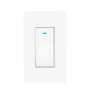 Wireless On off Power Touch Control Light Switch Wifi USA Smart Sensor Tuya Module US Style Smart Life 1 Gang 1 Way Wall Switch