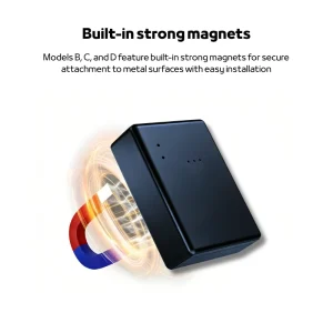 Wireless Rechargeable 4G GPS Tracker Smart Locator with Magnetic Mount & Real Time Alerts with Tamper proof Feature