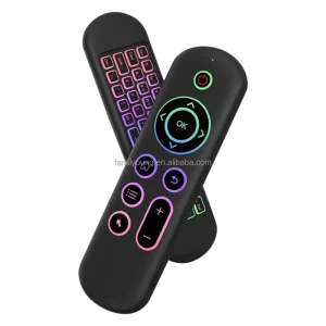 Wireless Remote Control 7Colors Backlit M5 Air Mouse Keyboard 2.4G BT5.2 for Smart TV Set top Box Projector PC Phone