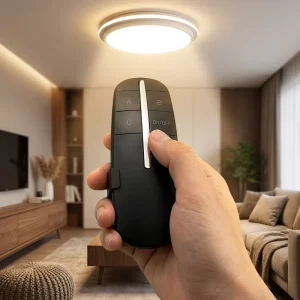 Wireless Remote Control Smart Switch 220V Three-Way 10A for Lighting Fixtures Smart Home System Battery Operated
