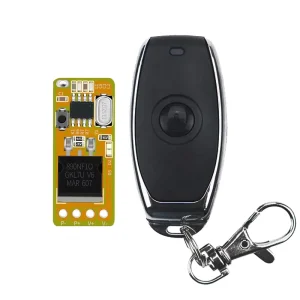 Wireless Remote Control Switch Mini Keyboard LED Display Voice Control 100m Range Waterproof AAA Battery for Garage Door Smart
