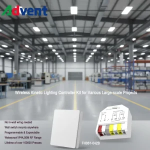 Wireless Self-powered Light Control Kit Uk Standard Wall Control Smart Household Lighting Regulator Electric Wall Switch