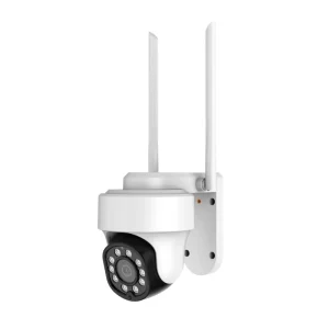 Wireless Smart Indoor Camera Two-Way Audio Built-in Mic WiFi Pan-Tilt IP65 Waterproof Night Vision Warranty