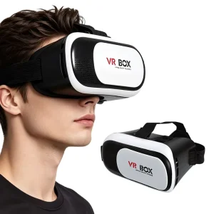 Wireless Smart VR Headset High Definition Display Compact VR Headsets with Controller PVC Virtual Reality Headset for Kids