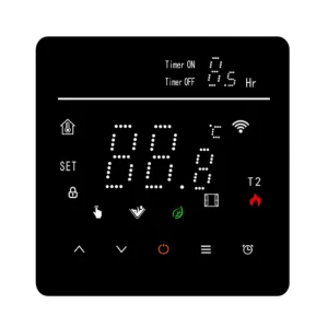 Wireless Smart Wifi Thermostat for Underfloor Heating Temperature Control Thermostat with Touch Button Wifi Smart Thermostat