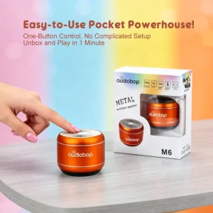 Wireless Speaker M6 BT 5.3 Tws Link for Home Outdoor Use
