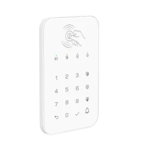 Wireless Tuya Smart ABS RFID Touch Keyboard for Home Security System Password Keypad Support Arm and Disarm PST-K10