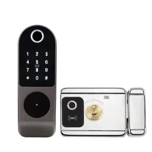 Wireless Tuya /TTLock App Smart Lock Fingerprint Door Lock Manufacturer Smart Gate Lock