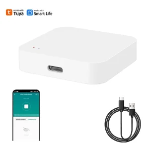 Wireless Tuya WIFI Universal WiFi Zigbee 3.0 Multi mode Smart Home Gateway Voice Control for Smart Home Kits & Systems