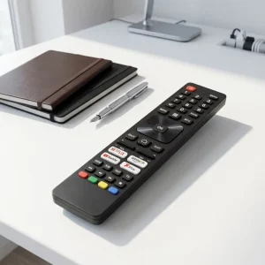 Wireless Voice Remote Control for Android TVs (65FN2EA Etc.) AAA Battery 20m Range Universal