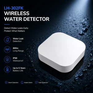 Wireless Water Leak Detector Smart Home Security Alarm Sensor Flood Leakage Detection Device for Alarm System