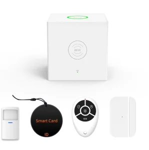Wireless WiFi Burglar Alarm System Home Security System with Self Defense Alarm System Kit PR Motetion Detector