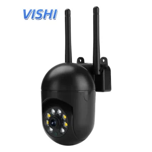 Wireless WiFi Night Vision Security Camera Memory Card Optical Zoom 360 Wide Angle HD Recording CMOS Imaging