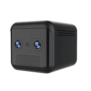 Wireless WiFi Smart Cam Indoor Dual Lens PIR IR Night Vision 140 Degrees Wide Angle Low Power Battery CCTV Security Smart Camera