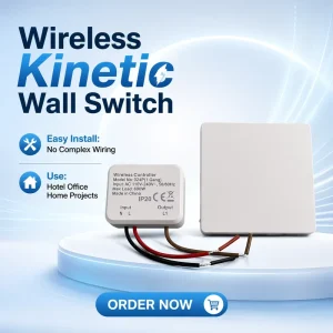 Wiring Free Wireless Lighting Control Kit Smart Home Light Management Equipment Connected Smart Wall Switch