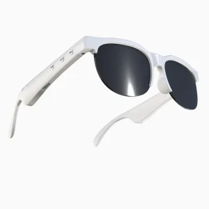 With Headphones Music BT Lightweight Plastic Frame Smart Glasses for Cycling Cricket Bike Sports Use Smart Glasses