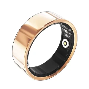 Women’s Men’s Stainless Steel Smart Ring Health Tracker Blood Oxygen Heart Rate Stress Sensor Sleep Monitor Multi-Sports
