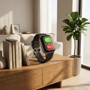 Wonlex CT31 New Product 4G senior Digital Watch GPS LBS WIFI IP67 Waterproof Smart Watch with fall down alarm