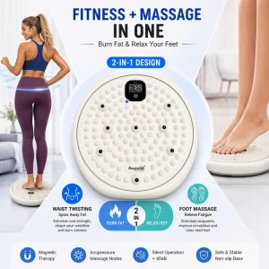 Workout Equipment Exercise Machine Waist Twisting Disc Home Workout Twister Foot Massage Twist Board Smart Twist Exercise Board