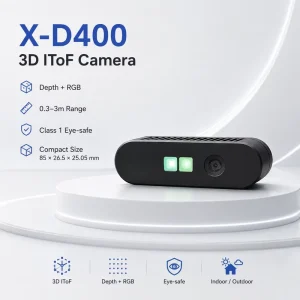 X-D400 3D IToF Camera Module for Face Recognition Gesture Control Smart Device Interactive System RGB Depth Image Sensor