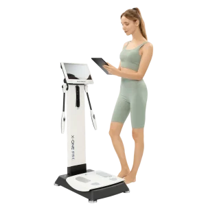 X ONE Pro smart ai fitness mirror shape scale full body rotation analyzer scanner postural evaluation bio resonance nls health