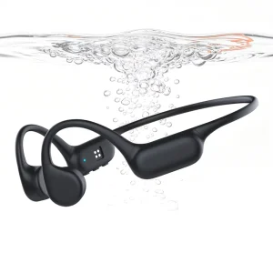 X20 Silicone Neckband Swimming Bone Conduction Sports Headphones Open Ear Headsets BT6.0 Earbuds Wireless Earphones