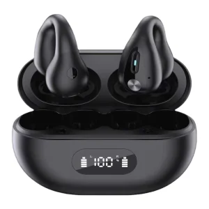 X22 Clip Ear BT Wireless Headset Power Display Long Battery Life Sports Bone Conduction TWS Wireless Headset