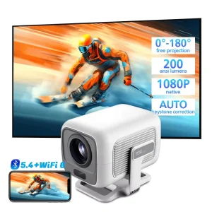 X3 Full HD 1080P Smart Android TV Projector Portable Mini Home Theater Video Projector for Outdoor Use 4K Proyector