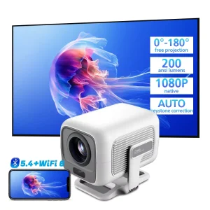 X3 Portable Projector Hot Selling Full HD 1080P Android Smart TV Video Game & Home Movie Proyector 4K Resolution