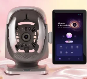 X3 Pro Professional AI Intelligence Skin Analysis Device RGB UV Technology 36MP Camera for Clinic Facial Moisture Oil Detection