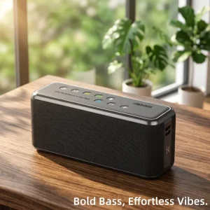 X8 MAX 100W High Power Output Waterproof Subwoofer Speaker with Built In DSP Chip USB for Connectivity for Party Use