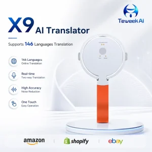 X9 AI Translator 146 Languages Cross App Translation AI Assistant Custom Logo Portable Smart