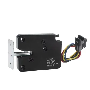XG07E Mini Motor Driver Safety Magnetic Lock Mini Cabinet Lock 12v Electromagnetic Door With Feedback signal Cabinet Lock