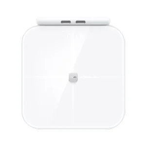 XMTZC01YM 8-Electrode Smart Body Fat Scale, Dual-Frequency, WiFi, Heart Rate Monitor, High Precision, Tempered Glass, Battery